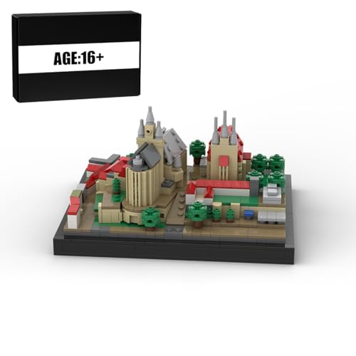 ToyGhillied Haus modular Deutsche Erfurt Dom, Deutschland berühmter Dom Haus bausteine, 894 Teile Weltberühmte Wahrzeichen Building Blocks für Erwachsene von ToyGhillied