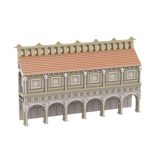 ToyGhillied Modulare Gebäude Baustein 4 für Antike Römische Basilika, 5771 Teile Römische Architektur Wahrzeichen Modulare klemmbausteine Bausatz entworfen von Sir Perceval - MOC-171871 von ToyGhillied