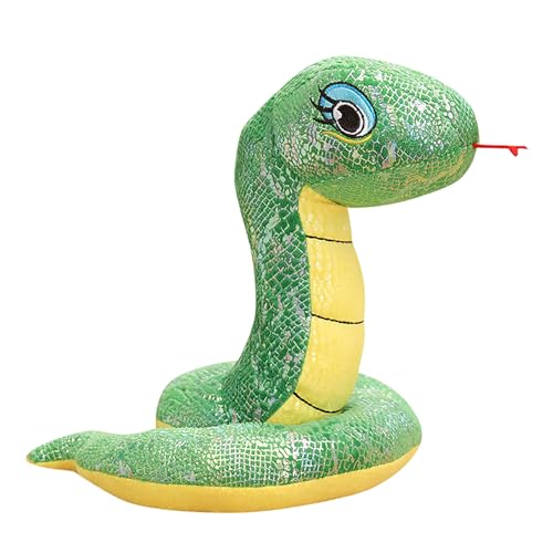 Toyhood Plüsch Schlange, 20cm Rot/Grüner Drache Plüsch Spielzeug Chinesisches Neujahr Tierkreiszeichen Plüsch Maskottchen Puppe Plüsch Figur Spielzeug 2025 Chinesisches Neujahr Dekoration (Grün) von Toyhood