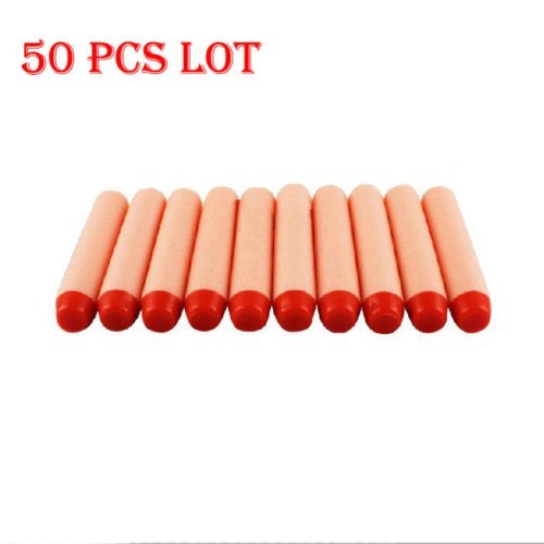 KT 50PCS 2,56 "Toy Gun Kugel NERF N-Strike Dart Rundkopf von Toyland