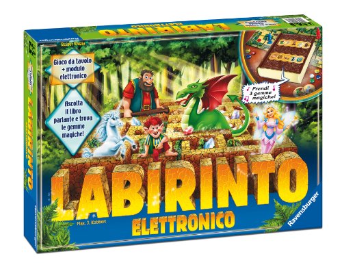 Ravensburger Italy Elektronisches Labyrinth, Brettspiele, Mehrfarbig, 26552 von Ravensburger