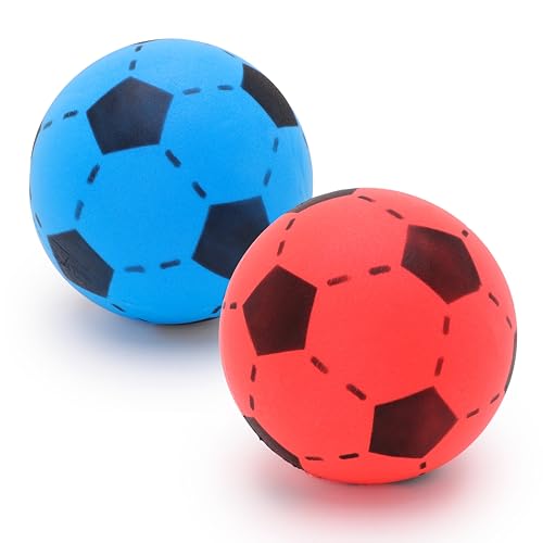 Toyland® 20 cm (8 Zoll) bunter weicher Schaumstoffball – Sommer-Strandspiele – Sportspielzeug für drinnen und draußen von Toyland