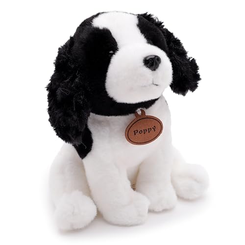 Toyland® 25 cm (10 Zoll) Plüschtier – Sitzender Plüschhund – Geeignet ab Geburt (Poppy Cocker Spaniel) von Toyland