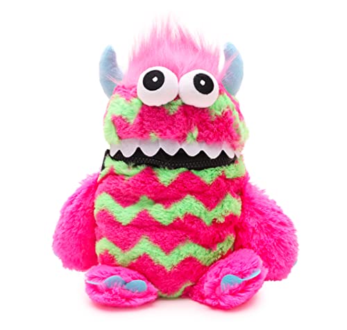 Toyland® 9" (23 cm) rosa und grünes Sorgenmonster-Plüschtier – liebt es, Deine Sorgen zu fressen von Toyland