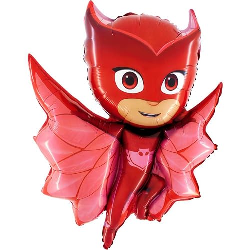 Toyland® 90 cm (36") PJ Masks Owlette-förmiger Folienballon – Partyballons für Kinder von Toyland