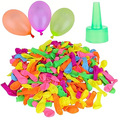 Toyland® Packung mit 200 Wasserballons – inklusive Wasserfüller – Outdoor-Sommerspielzeug für Kinder von Toyland