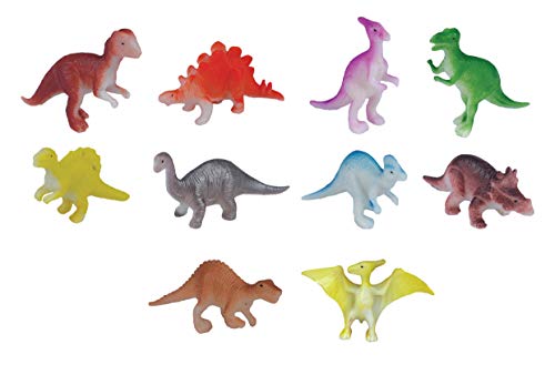 Toyland 12 Mini-Dinosaurier -Spielzeug / Geschenk -Bevorzugungen / Kinder Kids Party Bag Füllstoffe von Henbrandt