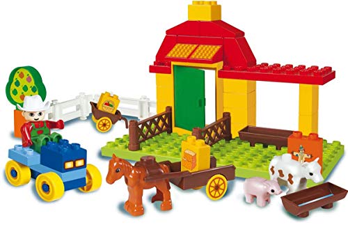 UNICO 8529-0000 46 Bauklötze-KLEINE Farm von Unico