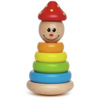 Hape E0400 - Stapel-Clown von Toynamics