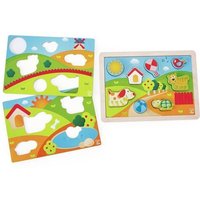 Hape - Pepe und Friends Sonnental Puzzle von Toynamics