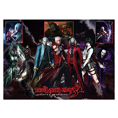 toynk Devil May Cry Collage, 1000-teiliges Puzzlespiel von Toynk