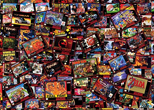 toynk Super Never Ending Showdowns Retro-Videospiele, 1000 Teile Puzzle von Toynk