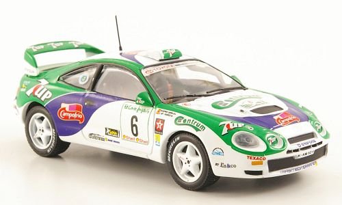 Toyota Celica GT-Four, No.6, 7 UP, Rally El Corte Ingles, 1996, Modellauto, Fertigmodell, MCW-SC44 1:43 von Toyota