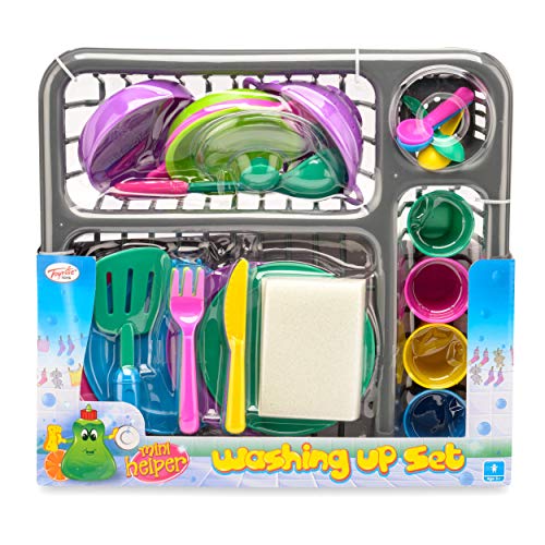 Toyrific TY5025 Geschirrspass-Spielset (28-teilig), Mehrfarbig von Toyrific