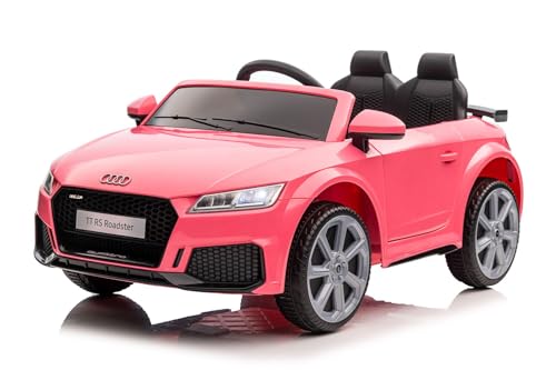 Kinder Elektro Auto Audi Tt Rs Cabrio mit Fernbedienung USB und Mp3 Anschluss 2x30W Motoren und 12V von Toys Store