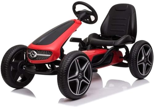Kinder Go Kart Mercedes Benz Top Speed Red Racer Tretauto Gokart 3-8 Jahre von Toys Store