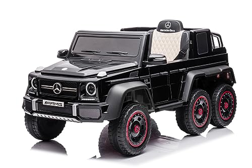 Mercedes G63 AMG 6x6 SUV Elektroauto Kinderauto Kinderfahrzeug Allrad Leder von Toys Store