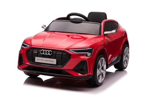 Toys Store Audi E-Tron Kinder Elekto Auto Kinderauto Kinderfahrzeug Kinder Elektroauto, Farbe:Rot von Toys Store