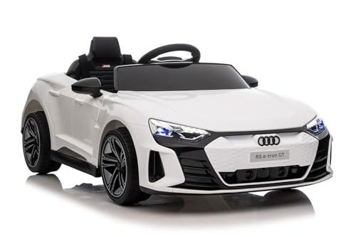 Toys Store Audi GT Kinder Elekto Auto Kinderauto Kinderfahrzeug Kinder Elektroauto E-Tron, Farbe:weiß von Toys Store