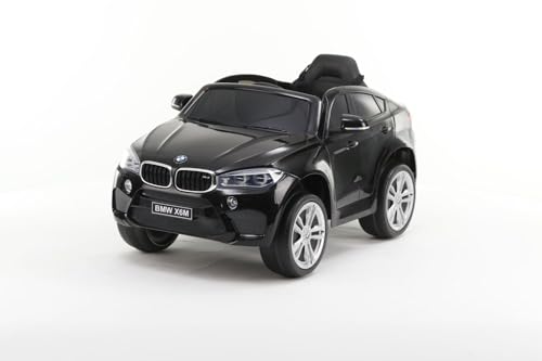 Toys Store Elektroauto BMW X6 SUV Kinderauto Elektrofahrzeug Kinder Elektro Auto Spielzeug, Farbe:Schwarz von Toys Store