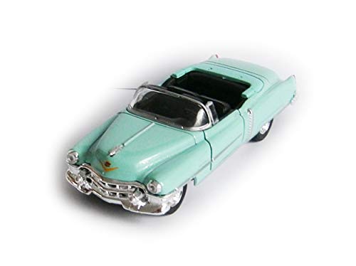 Eldorado 1953 Modellauto Metall 4-Varianten Modell Auto Spielzeugauto Welly Geschenk 87 (Türkis offen) von Toys