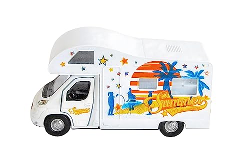 Wohnwagen Welly Wohnmobil Rückzug 12cm Camping Modellauto Spielzeugauto Auto Geschenk 78 von Toys