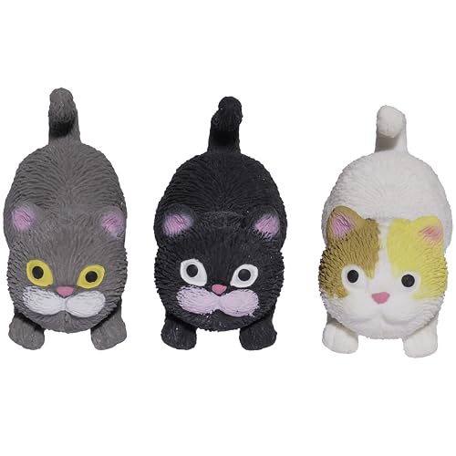 Toysmith Barnyard Cats – 3er-Pack von Toysmith