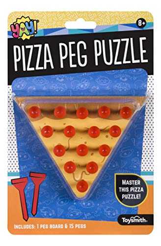 Toysmith Pizza Peg Puzzle Spiel, lustige Größe von Toysmith