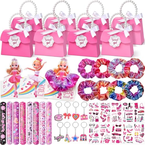 Toyssa Rosa Party Mitgebsel Kindergeburtstag Gastgeschenke mit Geschenktüten, Haargummis, Schlüsselanhänger, Tattoos, Give Aways Mitbringsel Kindergeburtstag für Kinder Mädchen Toyssa Rosa Party Mitgebsel Kindergeburtstag Gastgeschenke mit Geschenktüten, Haargummis, Schlüsselanhänger, Tattoos, Give Aways Mitbringsel Kindergeburtstag für Kinder Mädchen von Toyssa