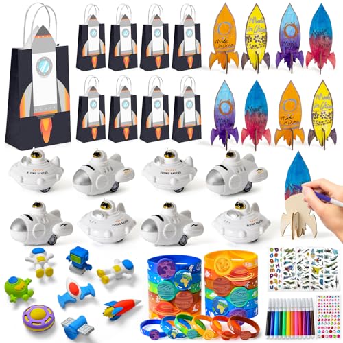 Toyssa Weltraum Party Mitgebsel Kindergeburtstag Gastgeschenke mit Bastelset Geschenktüten Auto Spielzeug Silikonarmband Radiergummi, Give Aways Mitbringsel Kindergeburtstag für Kinder Jungen Mädchen Toyssa Weltraum Party Mitgebsel Kindergeburtstag Gastgeschenke mit Bastelset Geschenktüten Auto Spielzeug Silikonarmband Radiergummi, Give Aways Mitbringsel Kindergeburtstag für Kinder Jungen Mädchen von Toyssa