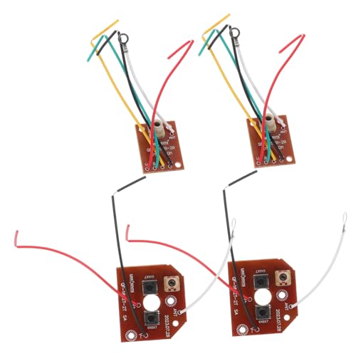 2 Sätze Fernbedienungsmodul Fernbedienungsauto Rc Spielzeugmodul Wissenschaftsexperimentspielzeug Frühlernspielzeug Kinderwissenschaftsspielzeug Rc Auto Empfängerplatine Physik Toyvian von Toyvian