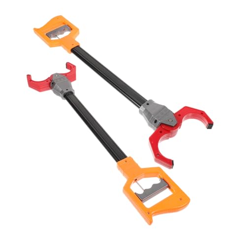 2st Mechanisches Armspielzeug Greifspielzeug Müllclip Grabber-Tool Lustiger Müllsammler Garbage- -Tool Trash- -Clips Müllgreifer Clip Zur Müllabfuhr Abs Toyvian von Toyvian