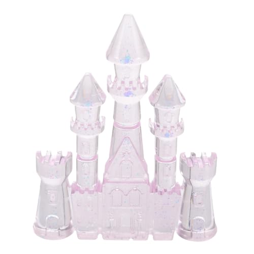 Edelsteinschloss- interaktives Glitzerndes Schloss Fantasiespielzeug für Treibsand-Ornament Spielzeugkinder Plastik Rosa Toyvian von Toyvian