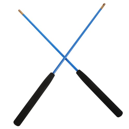 Toyvian 1 Paar Diabolo-Shaker Klassischer Diabolo-Stick Diabolo-handstabgriff Diabolostab Für Erwachsene Diabolo-handstab rutschfest Diabolo-Stick Für Kinder Chemische Faser Blue von Toyvian