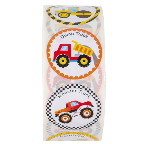 Toyvian 1 Rolle Cartoon-autoaufkleber Aufkleber Belohnen LKW-Aufkleber Für Das Klassenzimmer LKW-Aufkleber Für LKW Auto Aufkleber Aufkleber Belohnungsaufkleber Für PVC von Toyvian