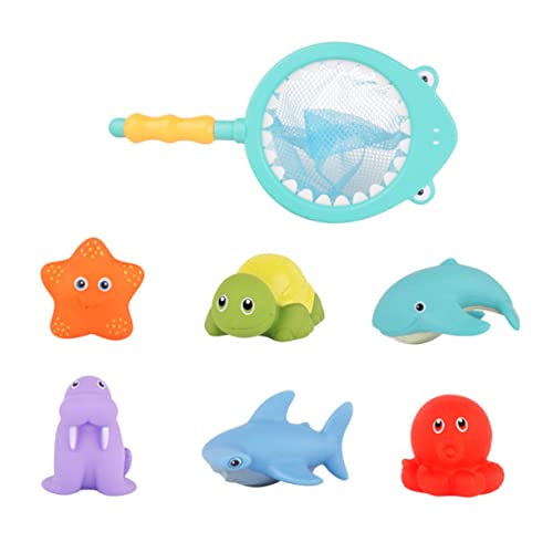 Toyvian 1 Satz Badespielzeug Schwimmbadspielzeug Wassertischspielzeug Badewanne Tierspielzeug Schwimmendes Tierspielzeug Badewannenspielzeug Für Babys Tiere Badespritzer Weicher Gummi von Toyvian