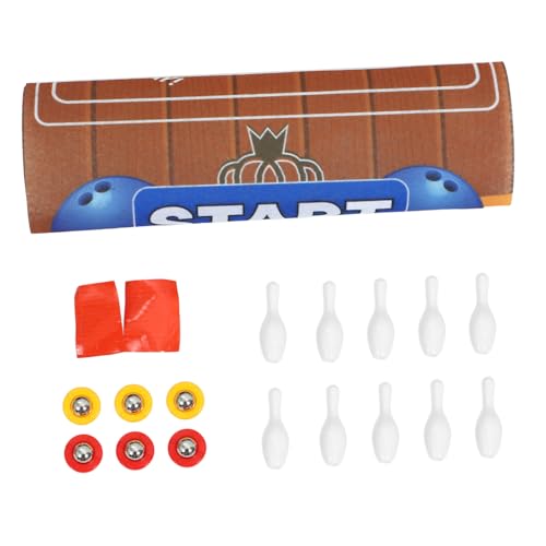 Toyvian 1 Satz Bowling-Brettspiel für kinderspielzeug familienspiel Spielmatte Schwimmbecken Schwimmbad interessantes Bowlingspielspielzeug bowlen Bauchmuskeln von Toyvian