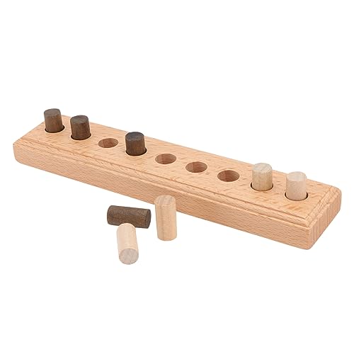 Toyvian 1 Satz Dame Checker-Spiel Kinderspielzeug Gehirnpuzzle Aus Holz Interaktives Eltern-Kind-Spiel Pädagogisches Hölzern Brown von Toyvian