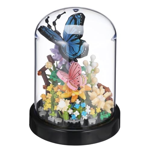 Toyvian 1 Satz Eingetopfte Sonnenblume Vitrine Für Miniaturen Mädchen-bausteine Vintage- Außen Quarzuhrwerk Mit Langer Spindel Türverriegelungsabdeckung, Türschlossabdeckung Plastik von Toyvian