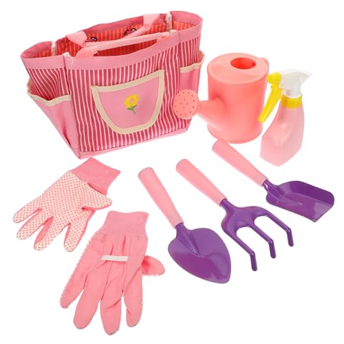 Toyvian 1 Satz Gartengeräte Für Handschuhe Samen Sandkasten Grubber Gartenschere Bausatz Im Freien Gartenfräse Rechen Werkzeug Grasschneider Pinne Kräuseln Oxford-Stoff von Toyvian