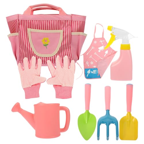 Toyvian 1 Satz Gartengeräte für Luft Saugnäpfe klare Wasserflasche Abteil Nicht GOO Garten Set gartenhandschuhe Gartenschaufel Werkzeuge Gartengeräte-Set für PP von Toyvian