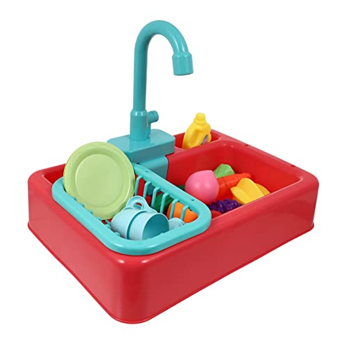 Toyvian 1 Satz Geschirrspüler küchenspielzeug für Kitchen Toys for Küchenutensilien Rollenspiel imitierter Geschirrspüler Abs von Toyvian