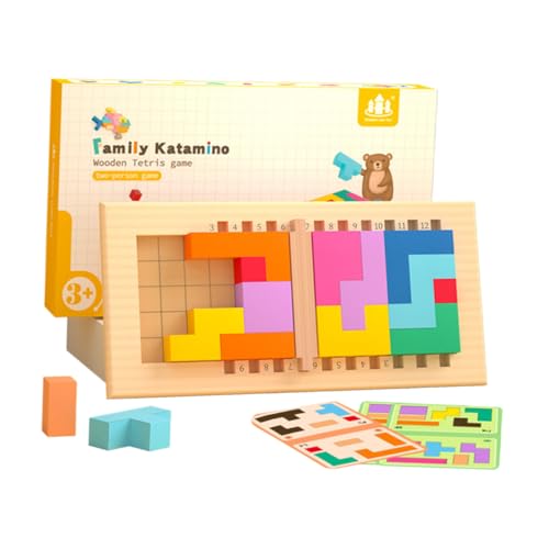 Toyvian 1 Satz Holzblock für kinderspielzeug spielzeuge spielsachen Toys for stapeln Stapelblock bunter Baustein aus Holz für hölzern von Toyvian