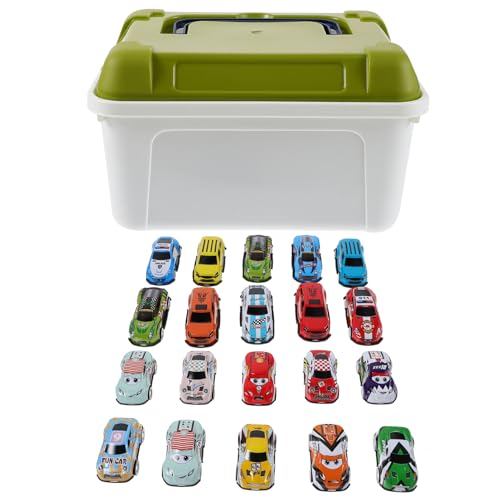 Toyvian 1 Satz Kinderwagen Autospielzeug Für Kleinkinder Spielzeugauto Kinderauto Autos Mini Bausätze Kinderspielzeug Mini-rückziehautos Matschige Spielzeuge Box Aus Kunststoff von Toyvian