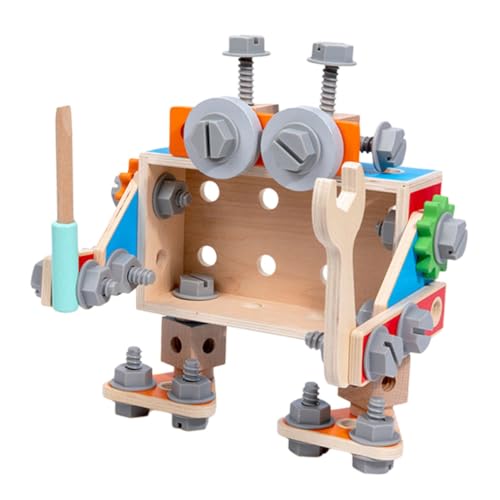 Toyvian 1 Satz Kleinkindspielzeug Lernspielzeug Für Den Haushalt Kindergeschenk Lernwerkzeug Lernspielzeug Aus Holz Lustiges Kinderspielzeug Werkzeug Colorful Hölzern von Toyvian