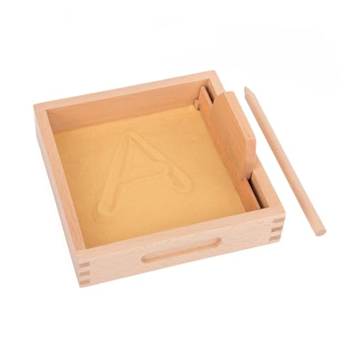 Toyvian 1 Satz Kratz-sandkasten- Sandtisch Für Sandkastenspielzeug Aus Holz Schreibübungsspielzeug Sandtisch Sandkasten Aus Holz Sandkasten Für Hölzern von Toyvian