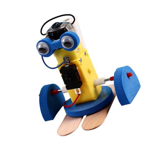 Toyvian 1 Satz Kriech Roboter Krabbelroboterspielzeug Roboterfigur Figur Kinder Roboter Spielzeug für Kinder kinderspielzeug Montagespielzeug Lernspielzeug Umweltfreundlicher Kunststoff von Toyvian