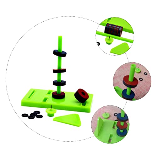 Toyvian 1 Satz Magnets chwebebahn Tester Demonstrator Kinder experimente Experiment Kinder Spielzeug Laborgeräte wissenschaftliches Spielzeug Ausrüstung Magnetschwebebahn-Experiment Green von Toyvian