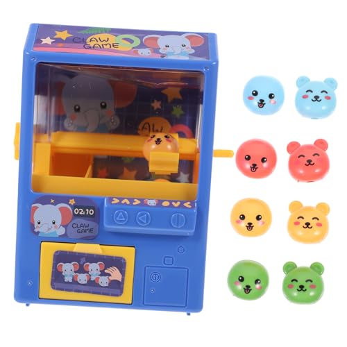 Toyvian 1 Satz Mini-Klauen-Klauenmaschine für kinderspielzeug spielzeuge für Junge Jungs- Candy-Claw-Spiel kompakte Klauenmaschine Plastik Yellow von Toyvian