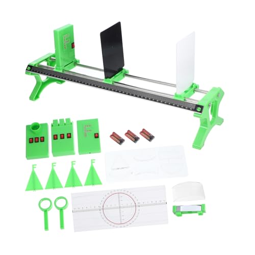 Toyvian 1 Satz Optische Instrumente optische Bankausrüstung Optik ausrüstung Werkzeugsätze Physik experimente Physics Toys Physik-Experimentierset Physik-Experimentiergeräte Abs Green von Toyvian